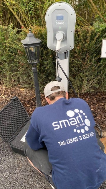 EV Charger Installation Hertfordshire - Electrical Data and EV specialists - Smartplc EV Charger Installation Hertfordshire - Zappi being tested - Electrical Data and EV specialists - Smartplc